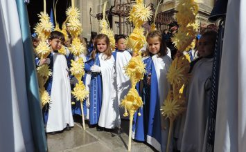 Mañana de Domingo de Ramos con ‘La Borriquilla’ en Catedral