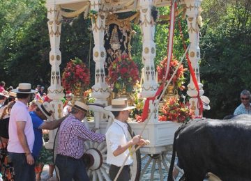 SANTA FE. La Hermandad del Rocío se prepara para su camino