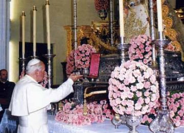 Reliquia de Juan Pablo II para el Rocío