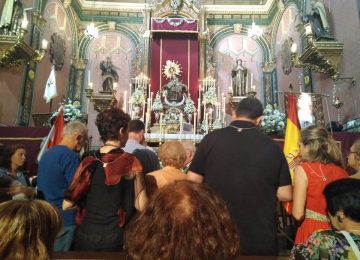 Cultos a la Virgen del Carmen en la capital