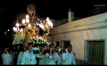 SALOBREÑA. Hoy, procesión Virgen del Rosario