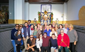 Los archicofrades de María Auxiliadora peregrinaron al Rocío