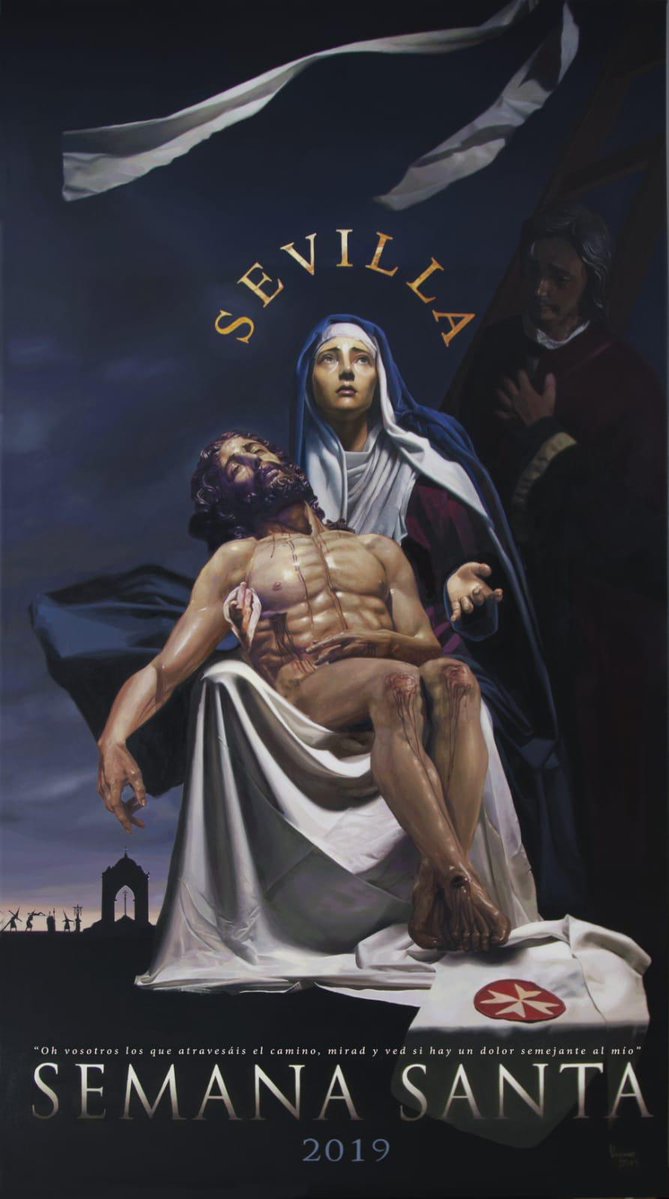 Cartel Oficial Semana Santa Sevilla 2024 Image to u