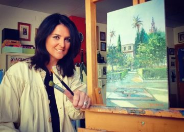 MOTRIL. Nuria Barrera pintará el cartel de la próxima Semana Santa