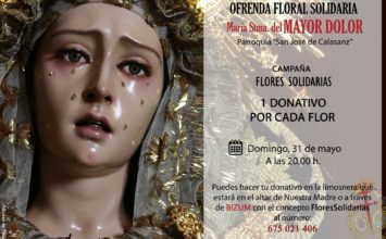 Ofrenda floral a María Santísima del Mayor Dolor