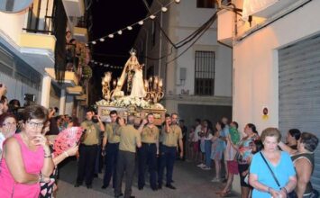 LOJA. Cultos a la Virgen del Carmen