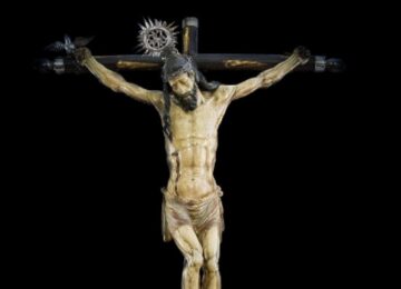 Restauración del crucificado de la Salud de San Andrés