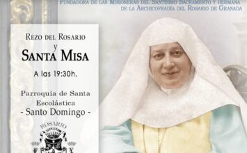 La Archicofradía del Rosario recuerda hoy a Madre Riquelme
