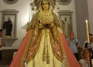 Ya está en la Catedral la Virgen de los Dolores