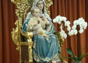 Se restaura el Inmaculado Corazón de María