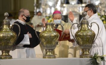 Misa Crismal con el Nuncio del Papa