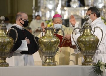 Misa Crismal con el Nuncio del Papa