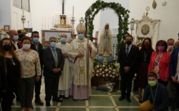 GUADIX. Bendecida la nueva Virgen de Fátima