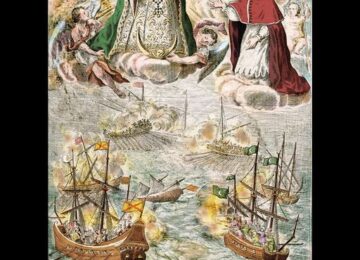 Cartel de la Archicofradía del Rosario