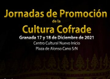 Jornadas de Promoción de la Cultura Cofrade, en diciembre