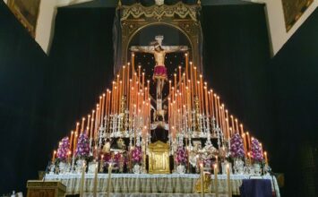 Singular altar de Curesma en San Agustín