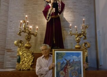 Donan al Vía Crucis la pintura del centenario