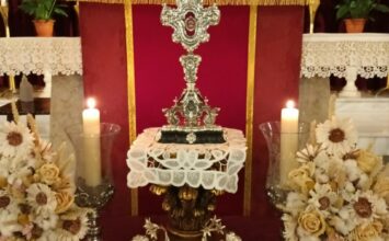 Se veneró la reliquia de Santa Ángela en La Lanzada