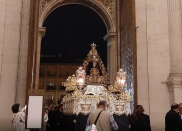 La Soledad, nuevamente Coronada, esta tarde en procesión