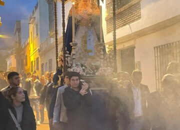 MOTRIL. La Virgen del Mayor Dolor salió a las calles