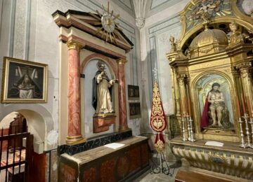 Cuadro de las Angustias en la capilla de ‘La Cañilla’