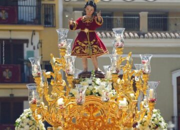 MOTRIL. Cartel del Dulce Nombre de Jesús