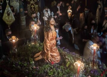 Hoy, víacrucis de los jóvenes en El Huerto