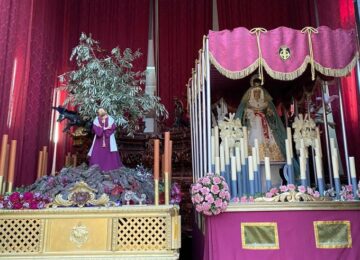 Procesión infantil en Salesianos