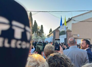 CHAUCHINA. Así fue la procesión de la Virgen del Espino