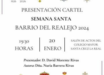 Hoy el Realejo presenta su cartel de Semana Santa